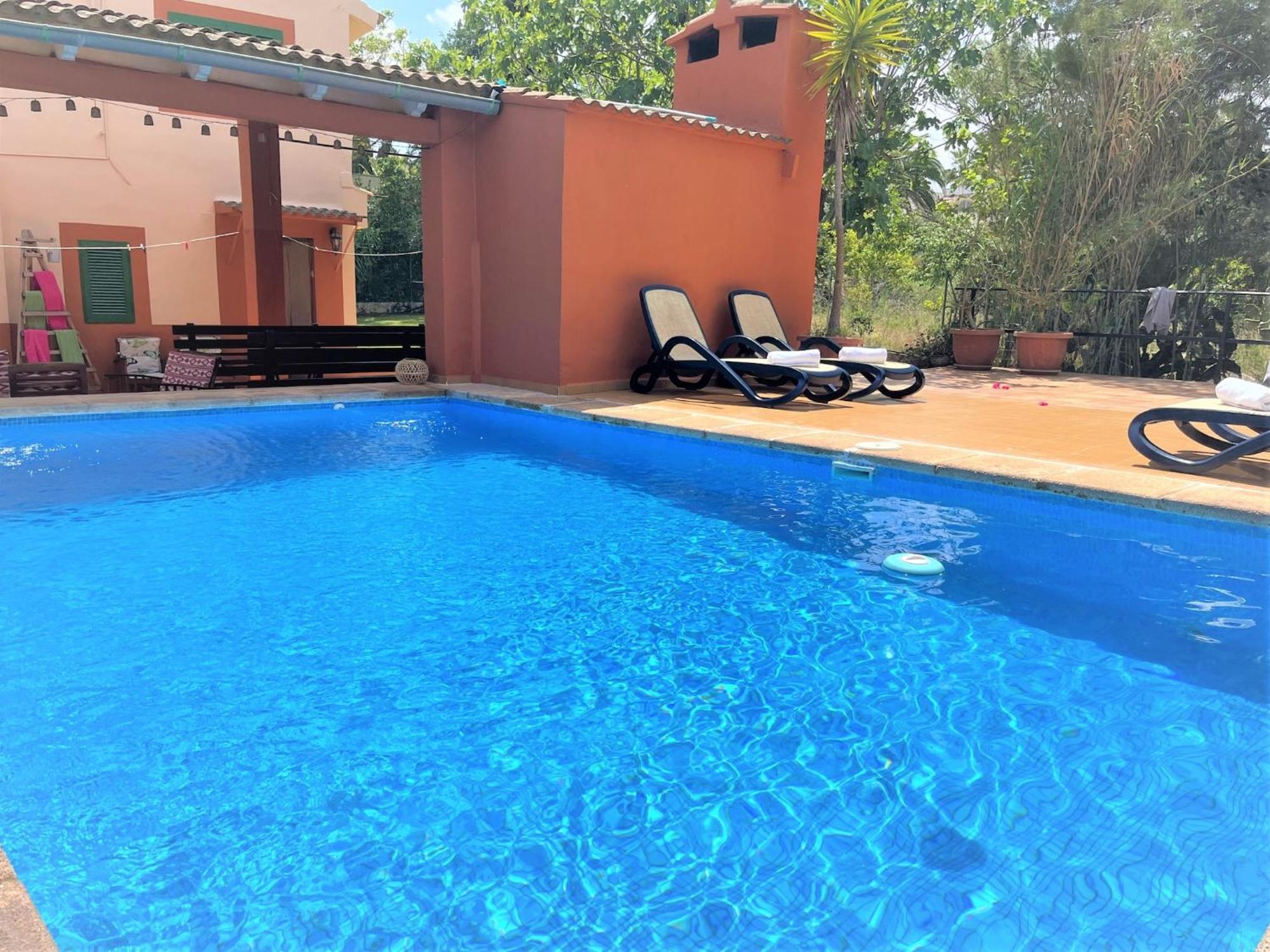 Finca In Mallorca With Private Pool Бугер Экстерьер фото