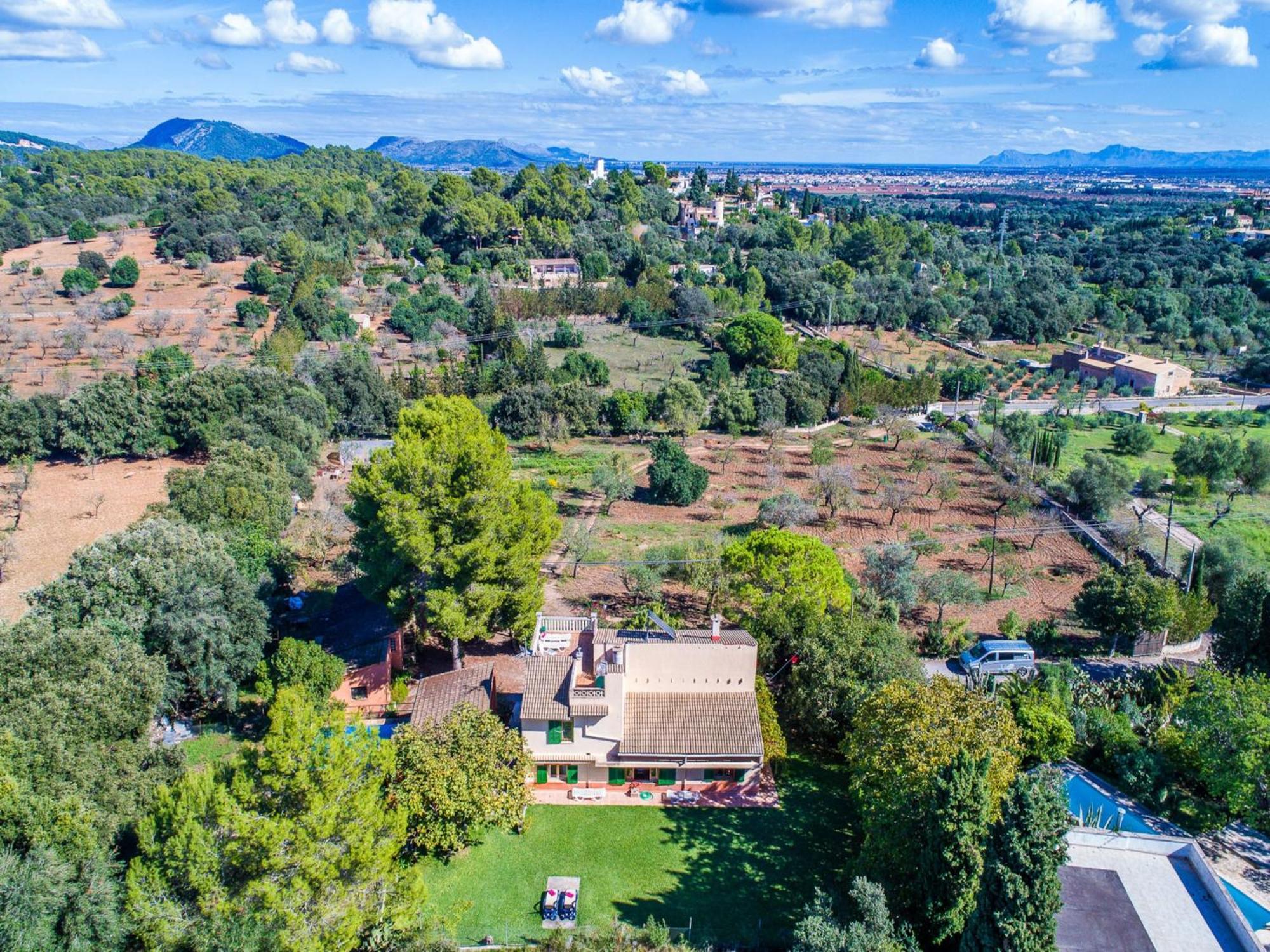 Finca In Mallorca With Private Pool Бугер Экстерьер фото